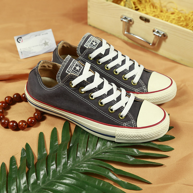 Giày Converse thấp cổ vải đen CTVD099 Converse thấp cổ vải đen CTVD099