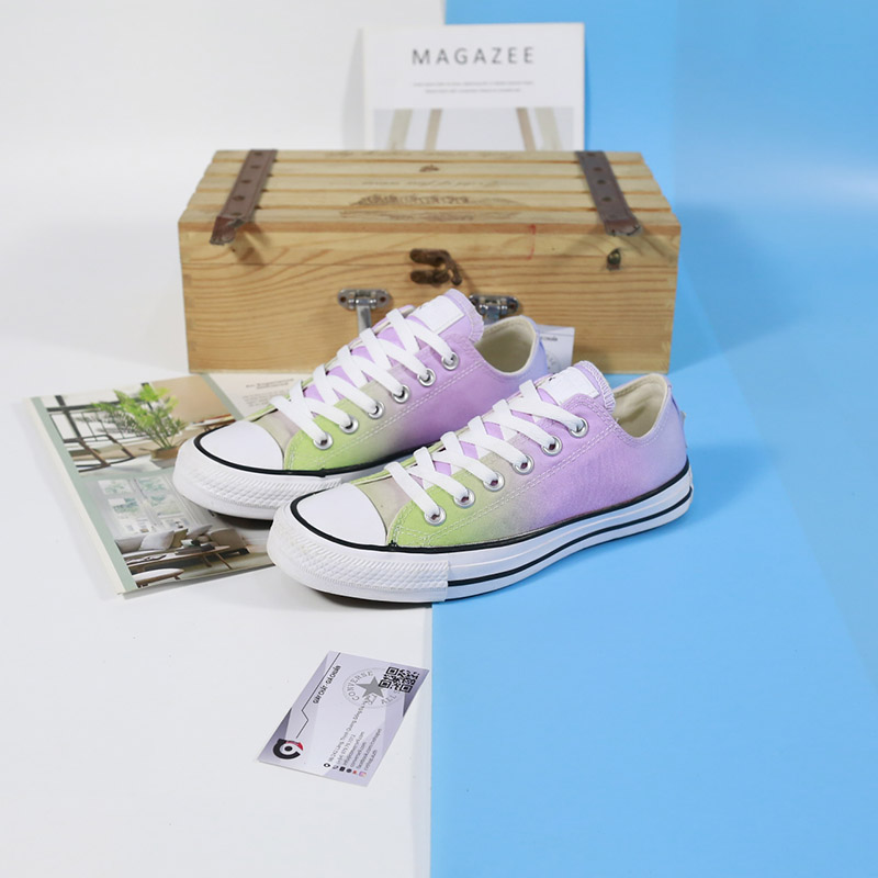 Giày Converse Tye Dye thấp cổ vải nhiều màu sắc CTVN034 Converse Tye Dye