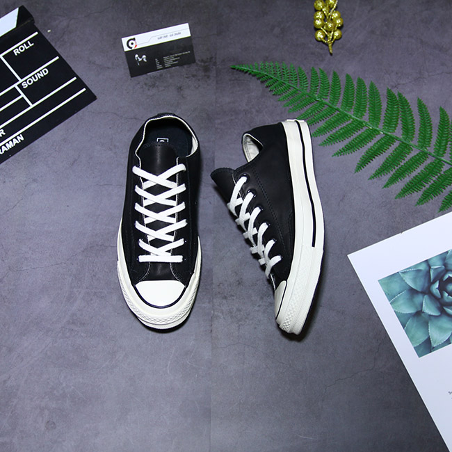 Giày Converse 1970s thấp cổ da đen CTDD027 converse-1970s-thap-co-da-den-ctdd27