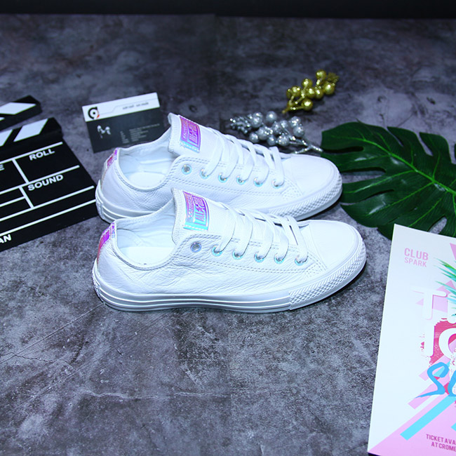 Giày Converse thấp cổ da trắng CTDT019 converse-thap-co-da-trang-ctdt19