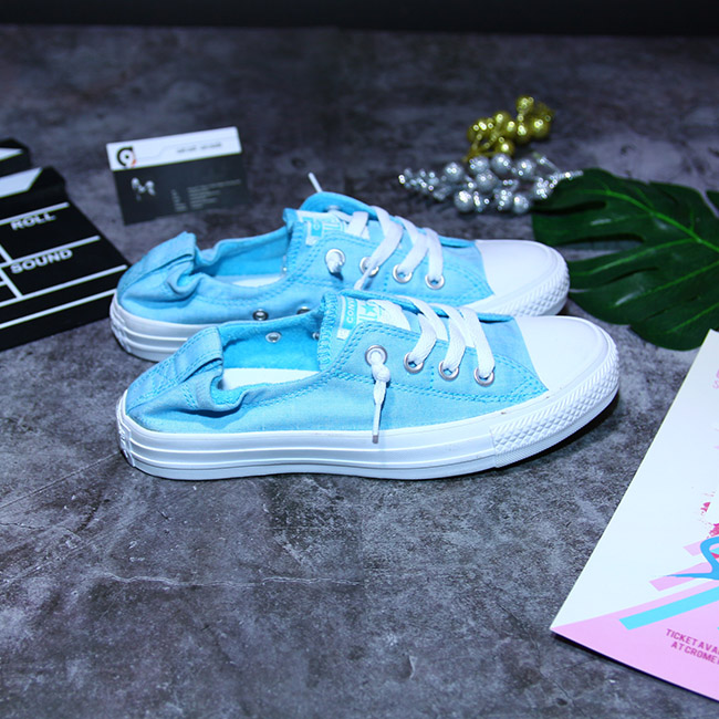 Giày Outlet Converse shoreline thấp cổ vải xanh CTVX080 converse-shoreline-thap-co-vai-xanh-ctvx80
