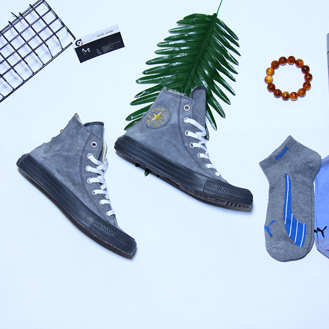Giày Converse cao cổ da lộn xám CCDX017 converse-cao-co-da-lon-xam-ccdx17