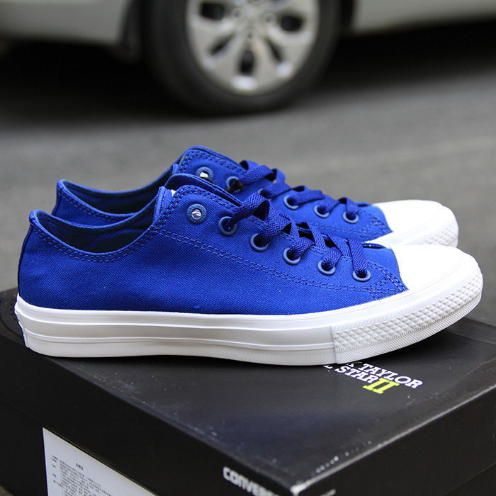 Giày Converse chuckII 150152V thấp cổ vải xanh (ship - store) CTVX049 converse-chuckii-150152v-thap-co-vai-xanh-ctvx49