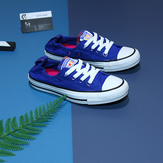 Giày Outlet Converse shoreline thấp cổ vải xanh CTVX088 converse-shoreline-thap-co-vai-xanh-ctvx88