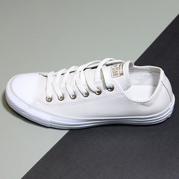 Giày Converse calssic thấp cổ da trắng CTDT005 converse-thap-co-da-trang-ctdt05