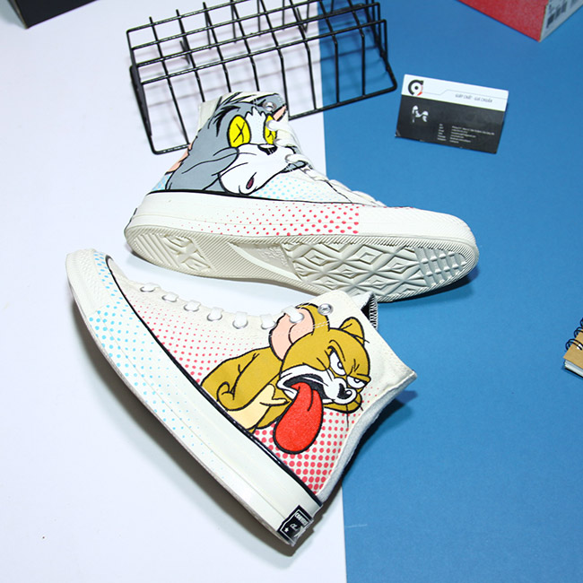 Giày Converse 1970s cao cổ vải họa tiết Tom & Jerry CCVH053 converse-1970s-cao-co-vai-hoa-tiet-tom-jerry-ccvh53