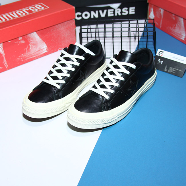 Giày Converse Cons thấp cổ da đen CTDD041 converse-cons-thap-co-da-den-ctdd41