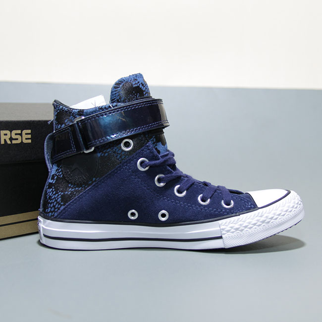 Giày Outlet Converse cao cổ da xanh CCVX008 converse-cao-co-da-xanh-ccvx08