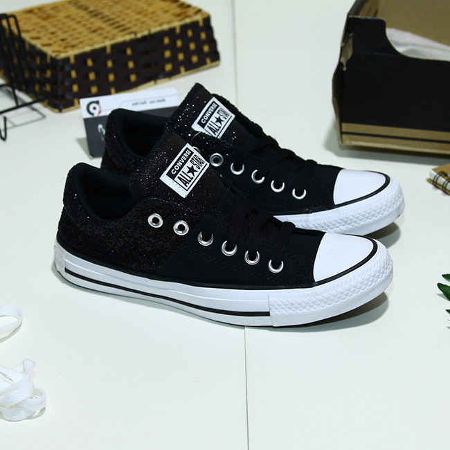 Giày Converse Madison thấp cổ vải đen CTVD087 giay-Converse-madison