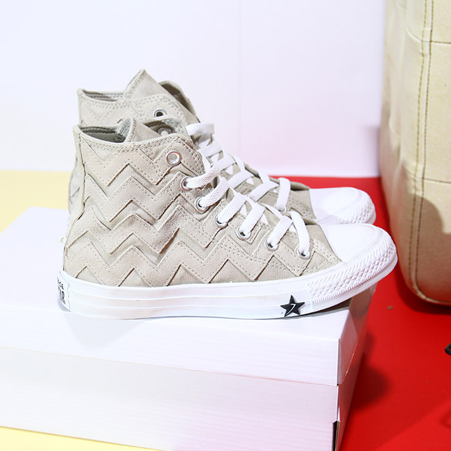 Giày Converse Chevron cao cổ vải xám CCVX033 converse-cao-co-vai-xam-ccvx33