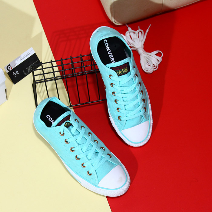 Giày Converse classic thấp cổ vải xanh CTVX091 Converse classic thấp cổ vải xanh-ctvx91