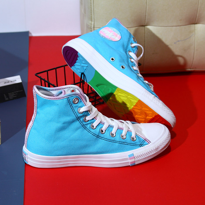 Giày Converse cao cổ vải xanh CTVX092 converse-cao-co-vai-xanh-ctvx92