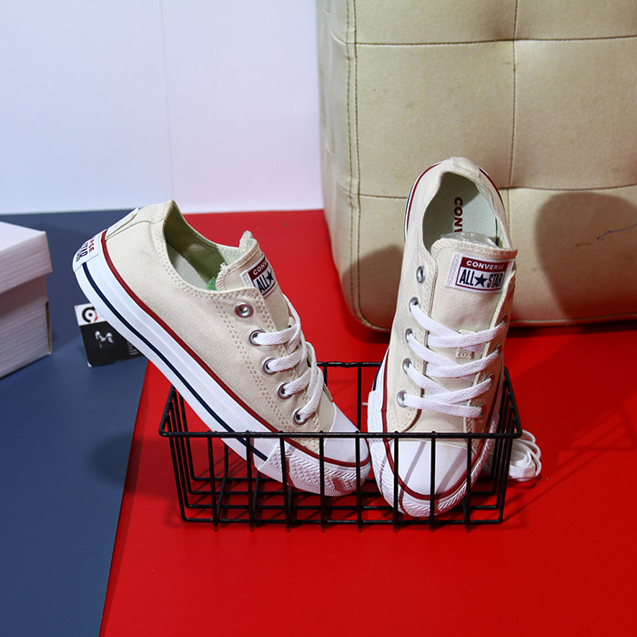 Giày Converse classic thấp cổ vải vàng kem CTVV019 converse-classic-thap-co-vai-vang-kem-ctvv19