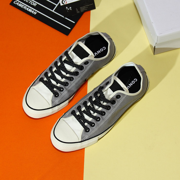 Giày Outlet Converse thấp cổ vải xám CTVX081 converse-thap-co-vai-xam-ctvx81