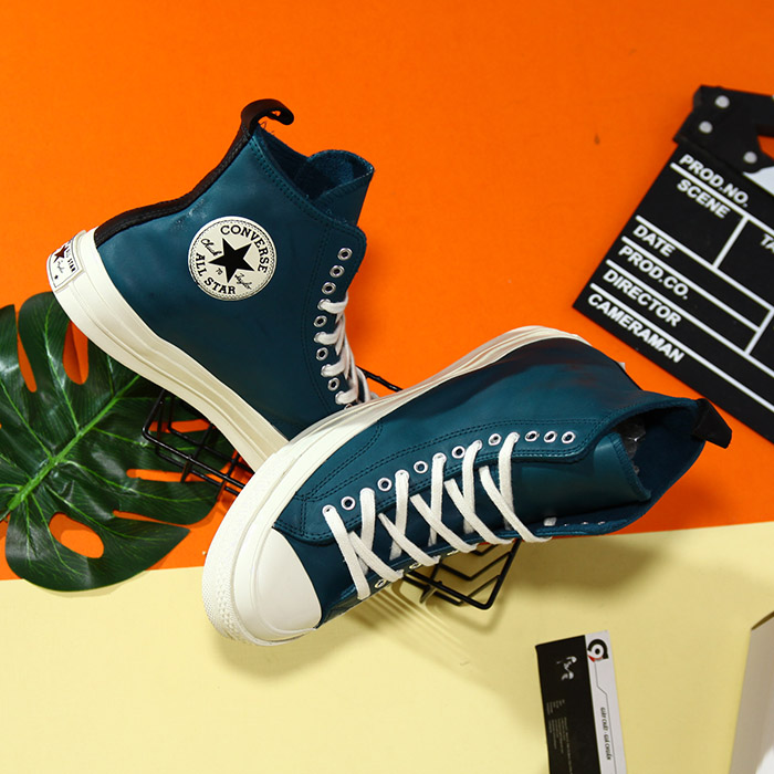 Giày Converse 1970s Fleece-Lined Leather cao cổ da xanh CCDX019 converse-1970s-cao-co-da-xanh-ccdx19