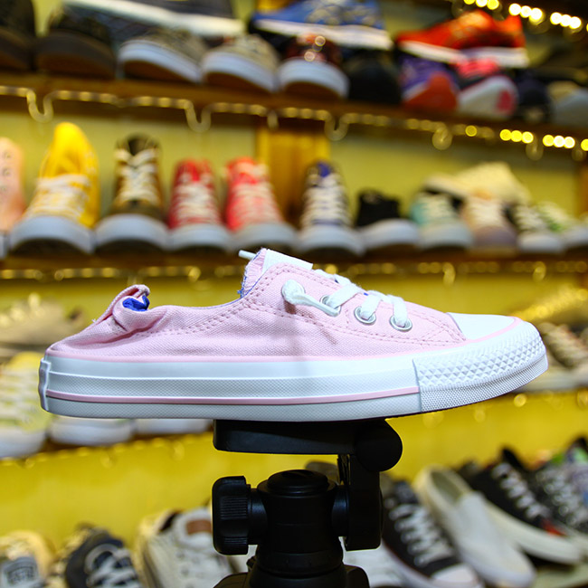 Giày Outlet Converse shoreline thấp cổ vải hồng CTVH048 converse-shoreline-thap-co-vai-hong-ctvh48