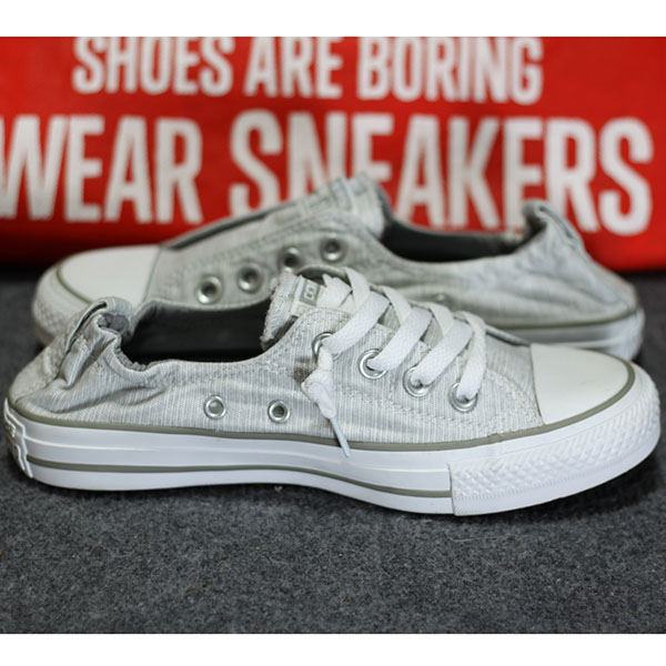 Giày Outlet Converse shoreline thấp cổ vải xám CTVX072 converse-shoreline-thap-co-vai-xam-ctvx72