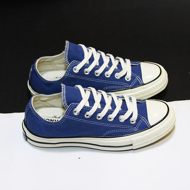 Giày Converse 1970s thấp cổ vải xanh navy CTVX054 converse-1970s-thap-co-vai-xanh-navy-ctvx54