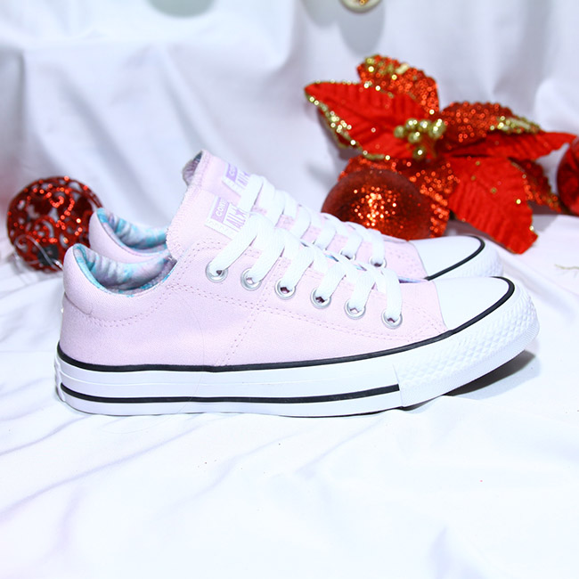 Giày Outlet Converse Madison thấp cổ vải hồng CTVH061 giay-Converse-madison