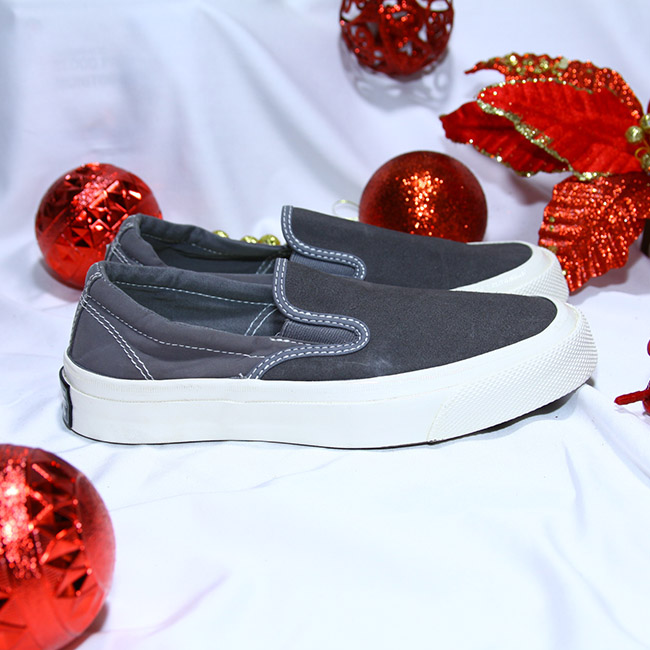 Giày Outlet Converse slip-on thấp cổ vải đen CTVD058 converse-slip-on-thap-co-vai-den-ctvd58