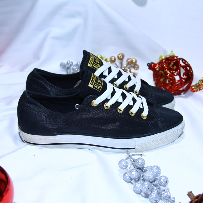Giày Converse thấp cổ vải đen CTVD059 converse-thap-co-vai-den-ctvd59