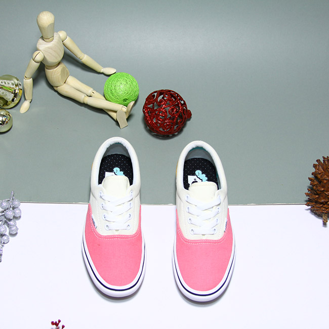 Giày Vans slip-on thấp cổ vải hồng VTVH004 vans-slip-on-thap-co-vai-hong-vtvh04