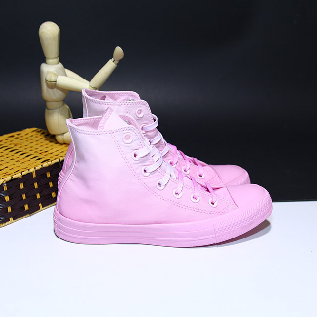 Giày Outlet Converse ombre cao cổ vải hồng CCVH033 Converse ombre