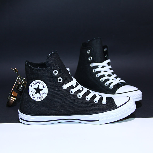 Giày Converse denim cao cổ vải đen CCVD041 converse-denim-cao-co-vai-den-ccvd41