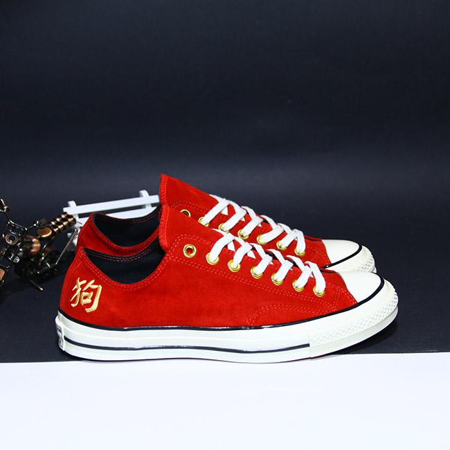 Giày Converse 1970s thấp cổ da lộn đỏ CTDD037 converse-1970s-thap-co-da-lon-do-ctdd37
