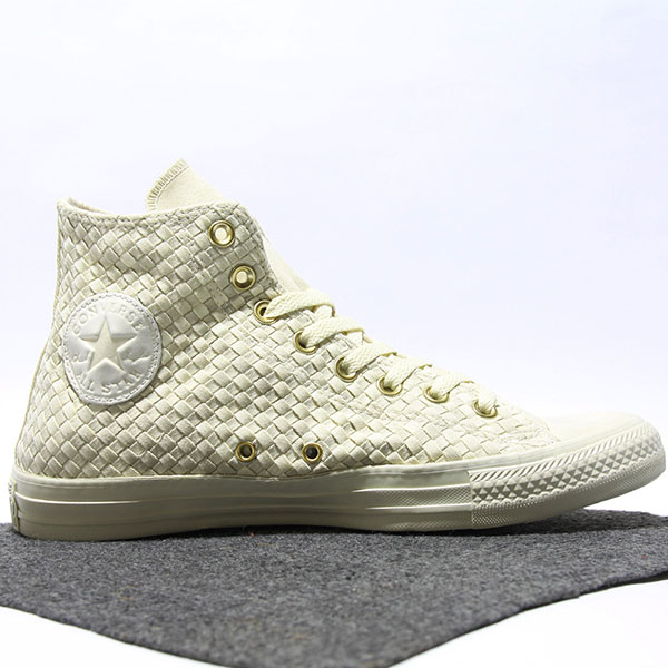 Giày Outlet Converse cao cổ vải vàng kem CCVV003 converse-cao-co-vai-vang-kem-ccvv03