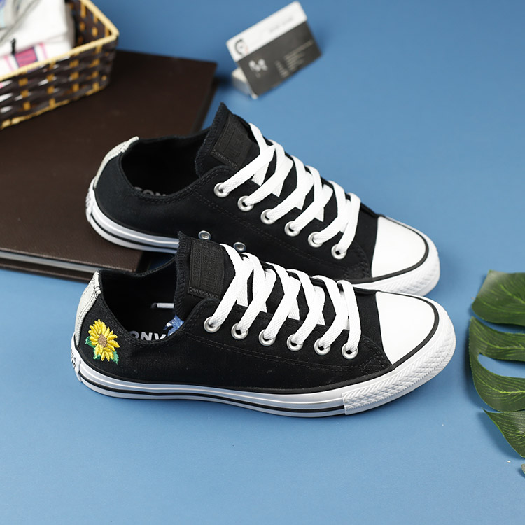 Giày Converse thấp cổ vải đen CTVD021 converse-thap-co-vai-den-ctvd21