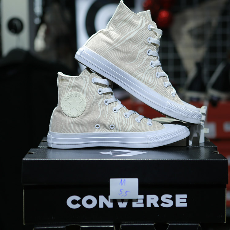 Giày Outlet Converse cao cổ vải vàng COUT011 