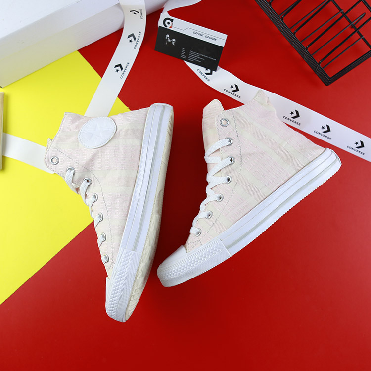 Giày Converse cao cổ vải hồng CCVH0079 converse-cao-co-vai-hong-ccvh79