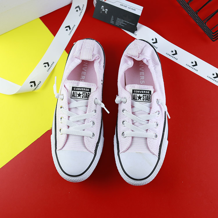 Giày Converse shoreline thấp cổ vải hồng CTVH013 converse-shoreline-thap-co-vai-hong-ctvh13