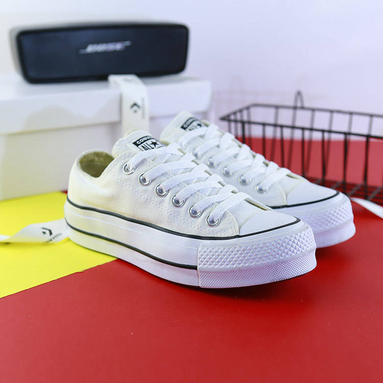 Giày Converse platform thấp cổ vải trắng CTVT083 converse-platform-thap-co-vai-trang-ctvt83