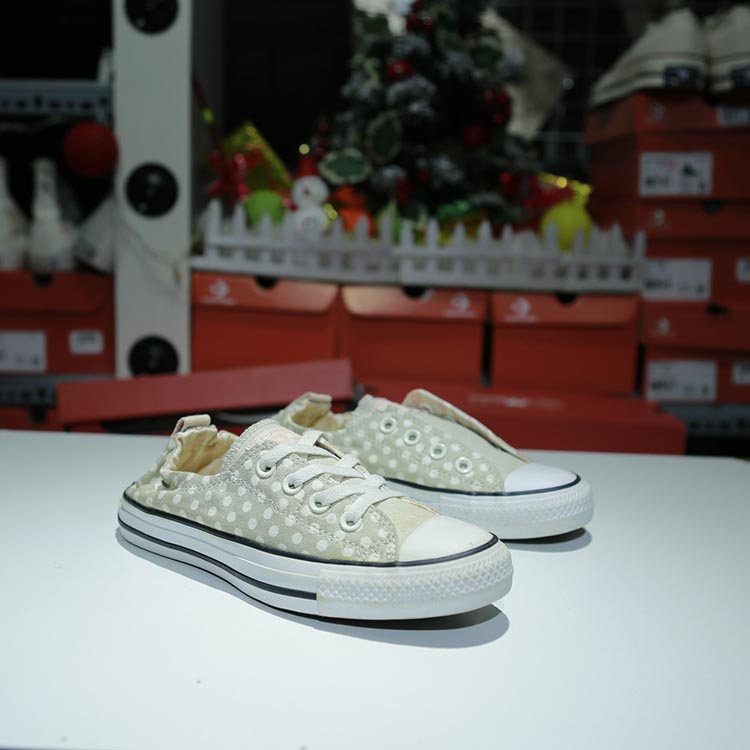 Giày Outlet Converse shoreline thấp cổ vải họa tiết COUT132 