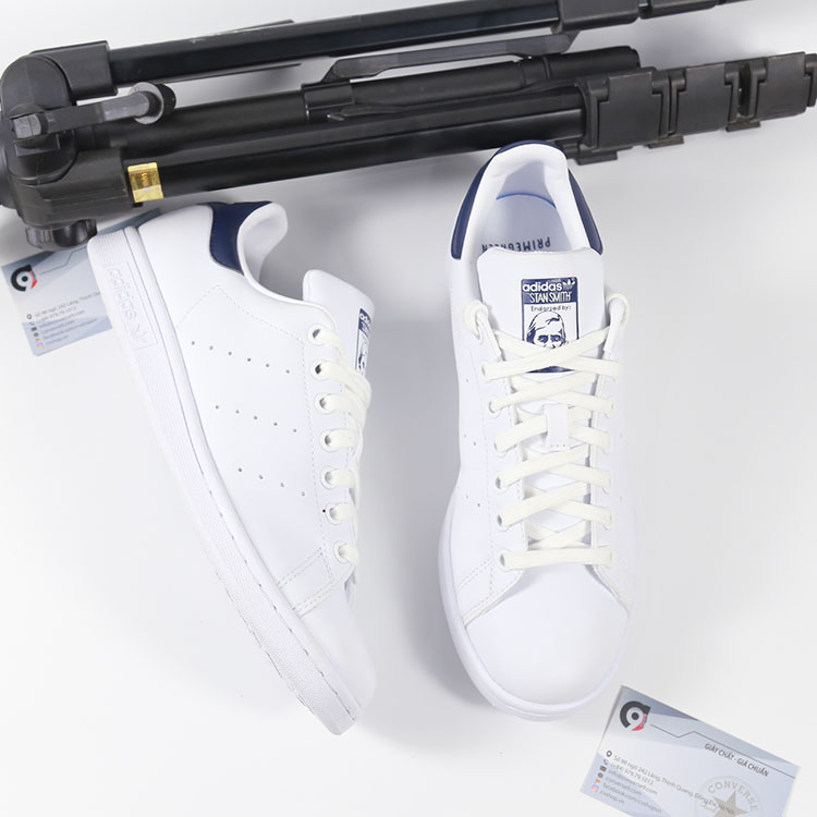 Giày Adidas Stan Smith thấp cổ da trắng DTDT002 
