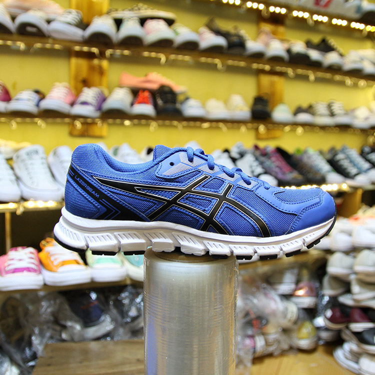 Giày Outlet Asics lazerbeam thấp cổ vải xanh ATVX002 