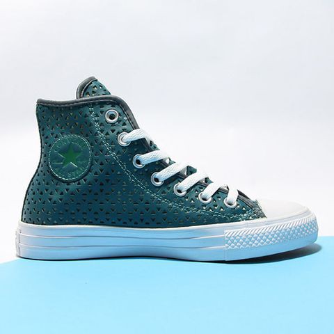 Giày Outlet Converse rubber cao cổ xanh CCRX002 