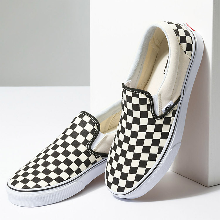 Giày Vans Checkerboard Slip-on Classic thấp cổ vải họa tiết VTVH006 