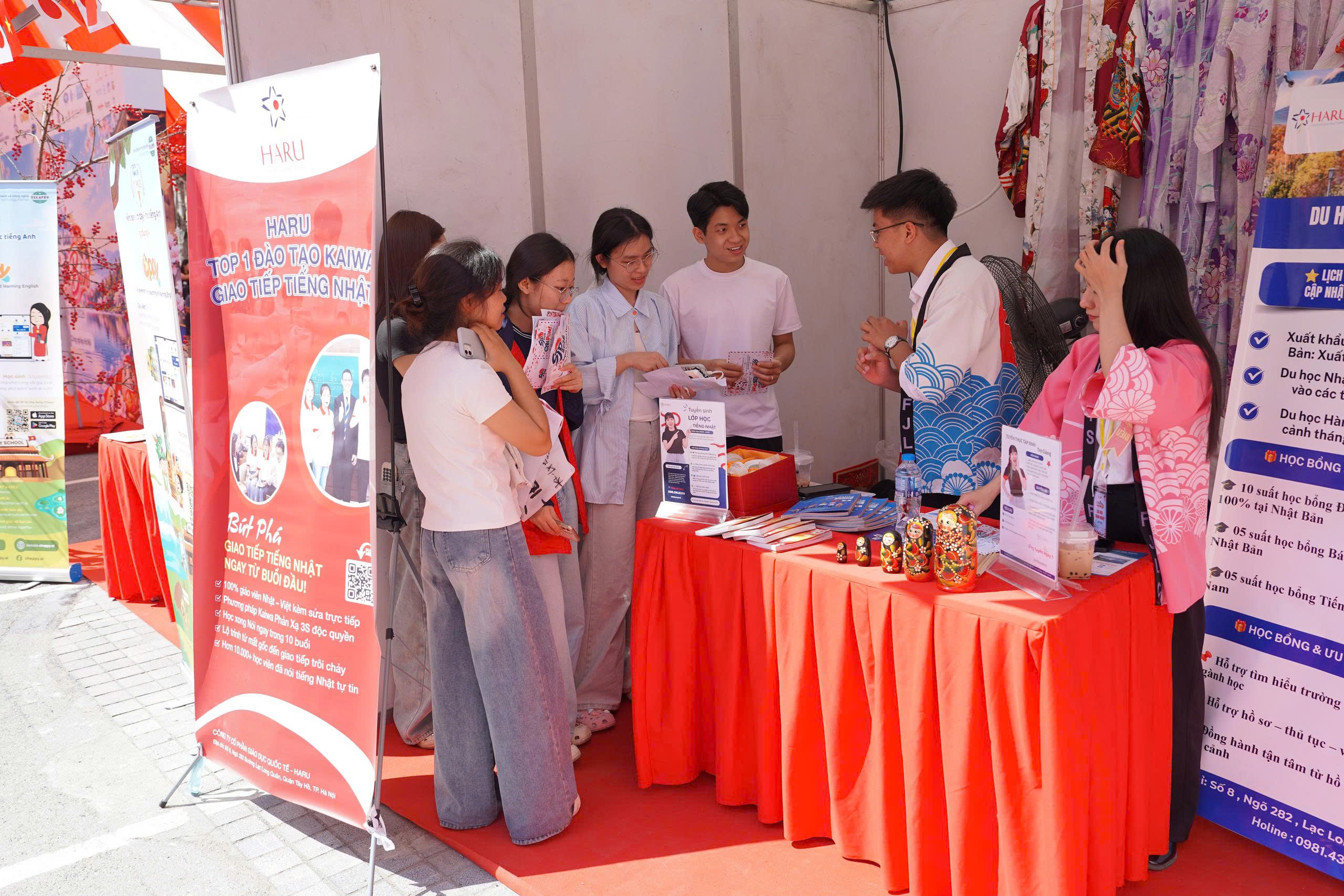 Haru đồng hành cùng ngày hội giao lưu văn hóa Nhật Bản 2026: Mở rộng cánh cửa du học và định hướng nghề nghiệp cho học sinh, sinh viên