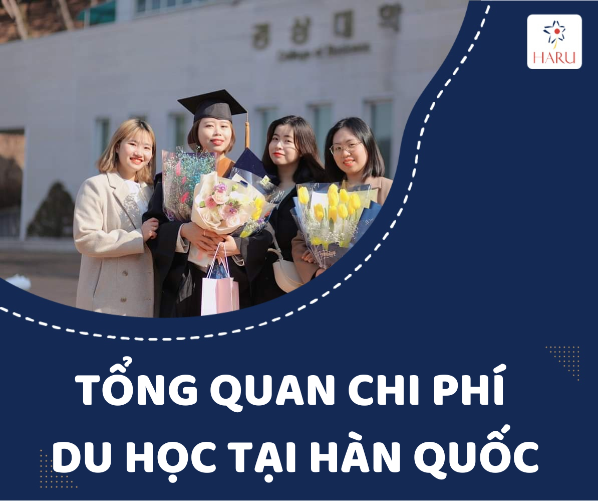 CHI TIẾT CHI PHÍ DU HỌC HÀN QUỐC MỚI NHẤT 2023