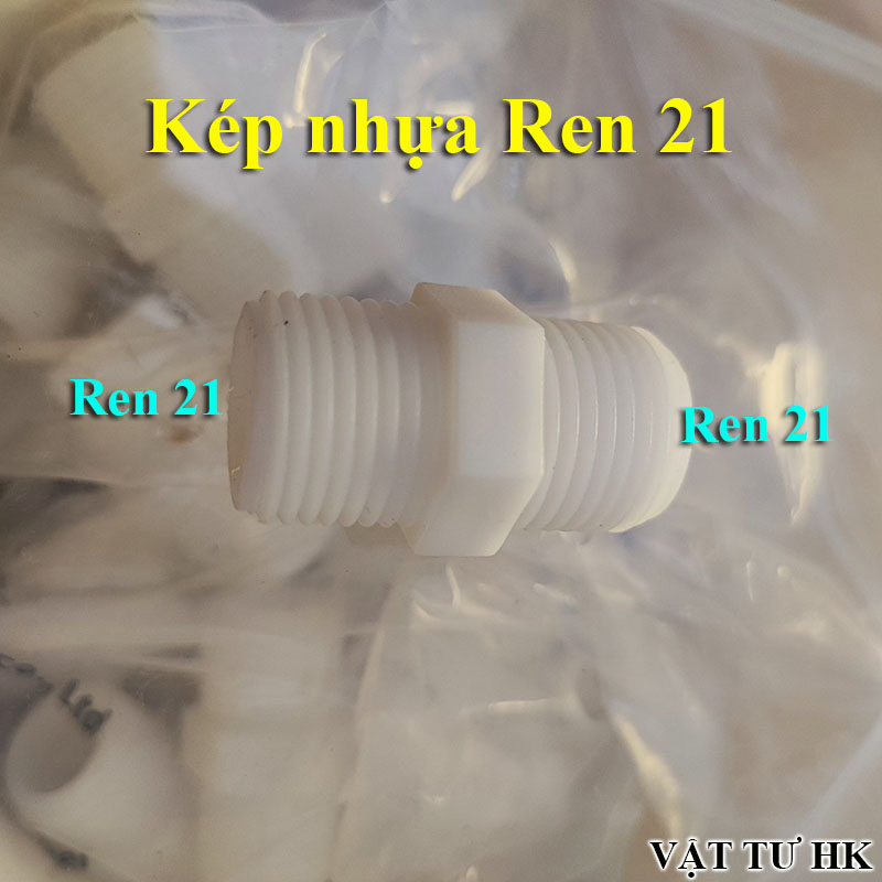 Kép nhựa ren 21mm dùng cho máy lọc nước RO gia đình