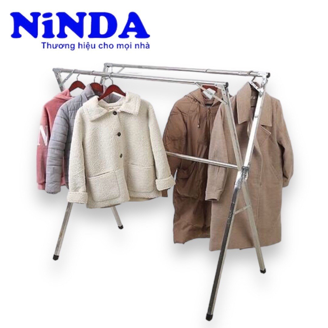 Giá phơi quần áo gấp gọn NiNDA R215