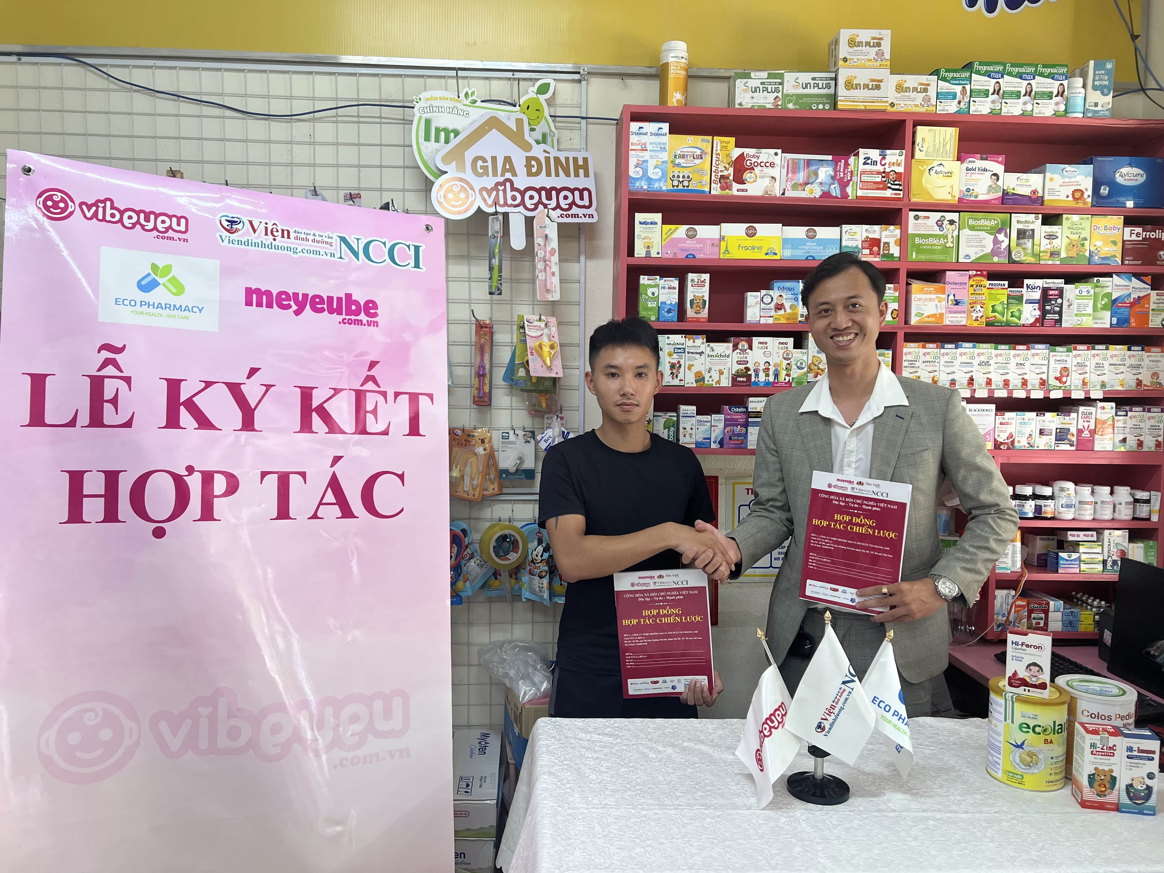 HỆ THỐNG DINH DƯỠNG VIBEYEU KÝ KẾT HỢP TÁC VỚI SHOP THỎ (THANH HÓA)