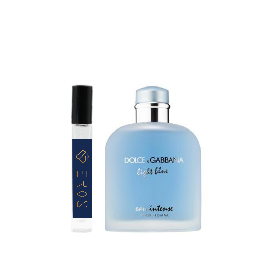 DOLCE & GABBANA - Light Blue Eau Intense Pour Homme EDP 10ml | Eros Perfume