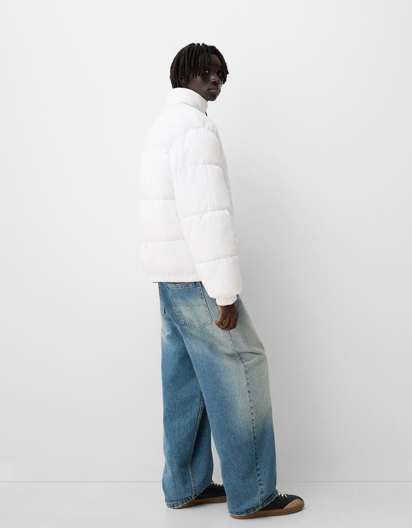 Bershka Puffer Classic 2024 White [6674/084/250] Bershka Puffer Classic 2024 White [6674