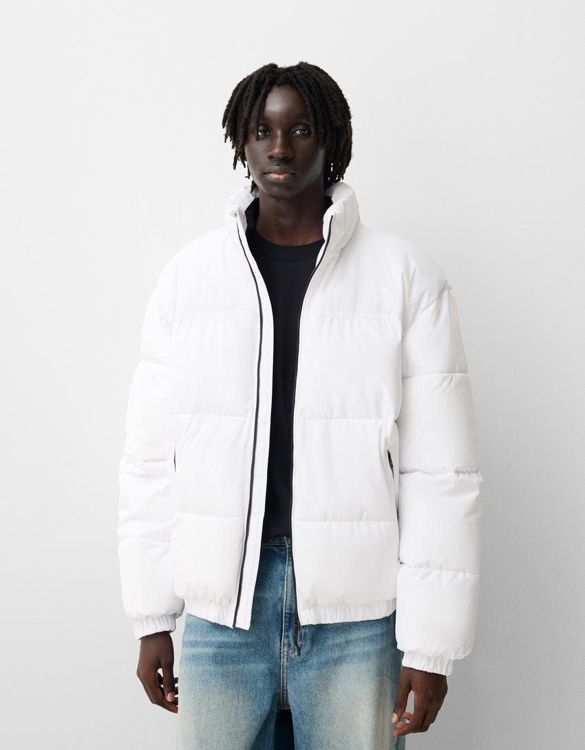 Bershka Puffer Classic 2024 White [6674/084/250] Bershka Puffer Classic 2024 White [6674