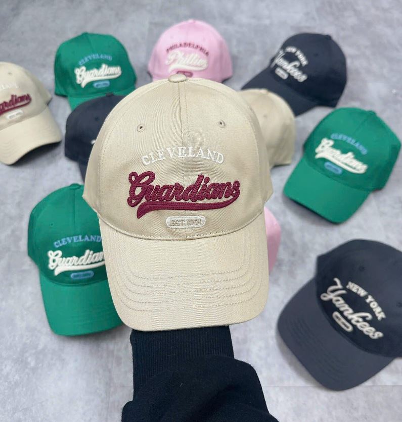 MLB Guardians 'Beige Red' [3ACPVL24N-45BGM] MLB Guardians 'Beige