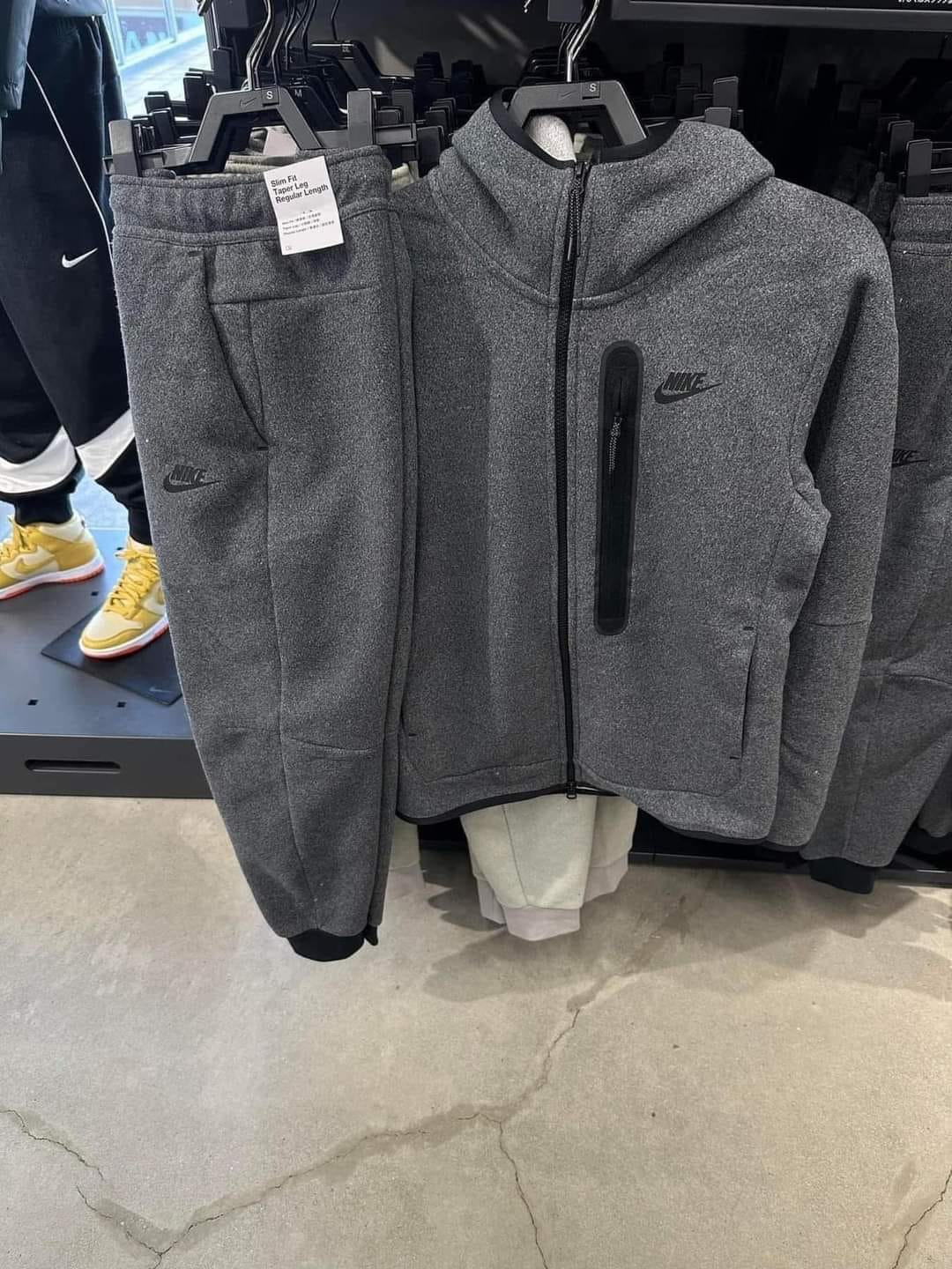 Nike Sportswear Tech Fleece Full-Zip 'Grey' Nike Sportswear Tech Fleece Full-Zip 'Grey' - DQ4802-010